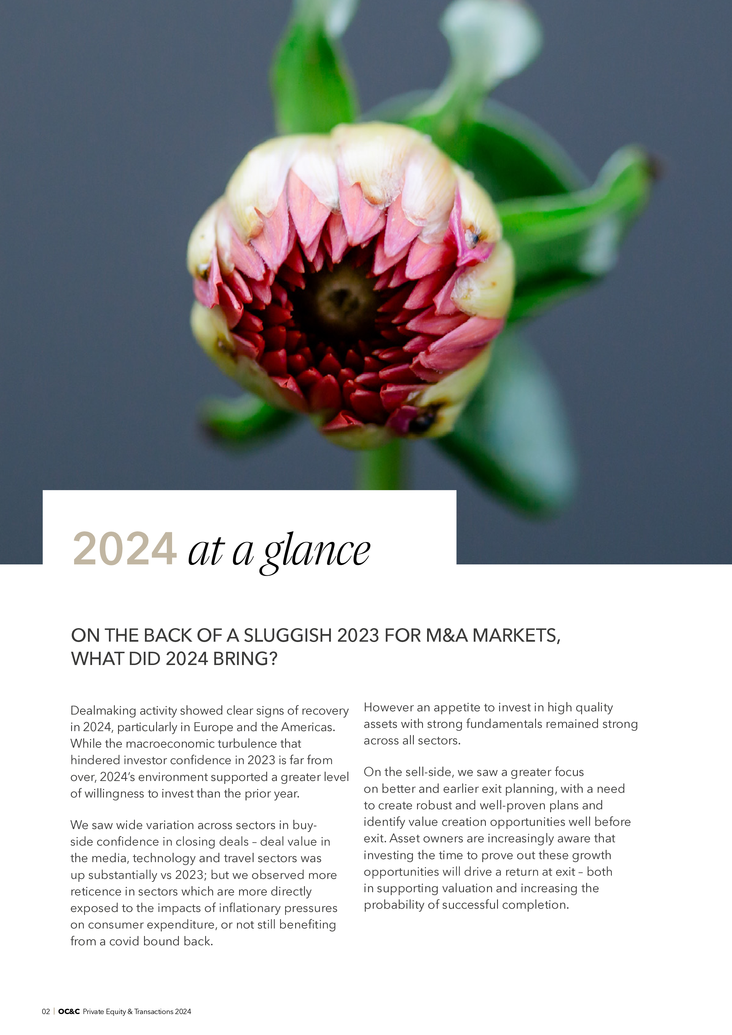 欧晰析咨询OCC2024年私募股权与交易概览报告英文版20页